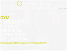 Tablet Screenshot of fitnesssystems.co.uk